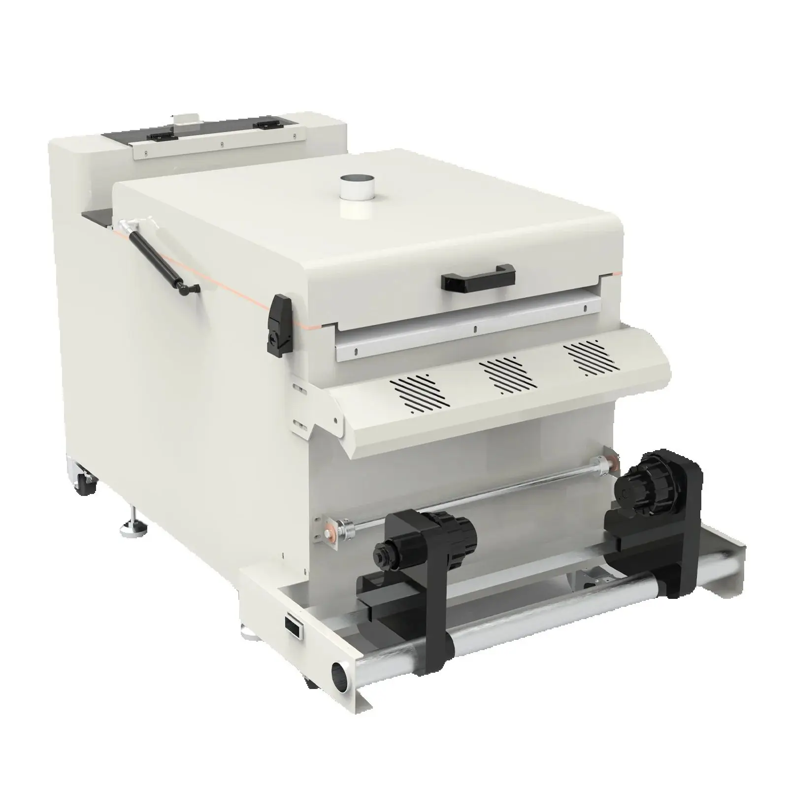 US Stock High Quality 15in (380mm) Automatic TPU Adhesive Powder Shaker and Dryer Machine with Touch Screen DTF Shaking Machine