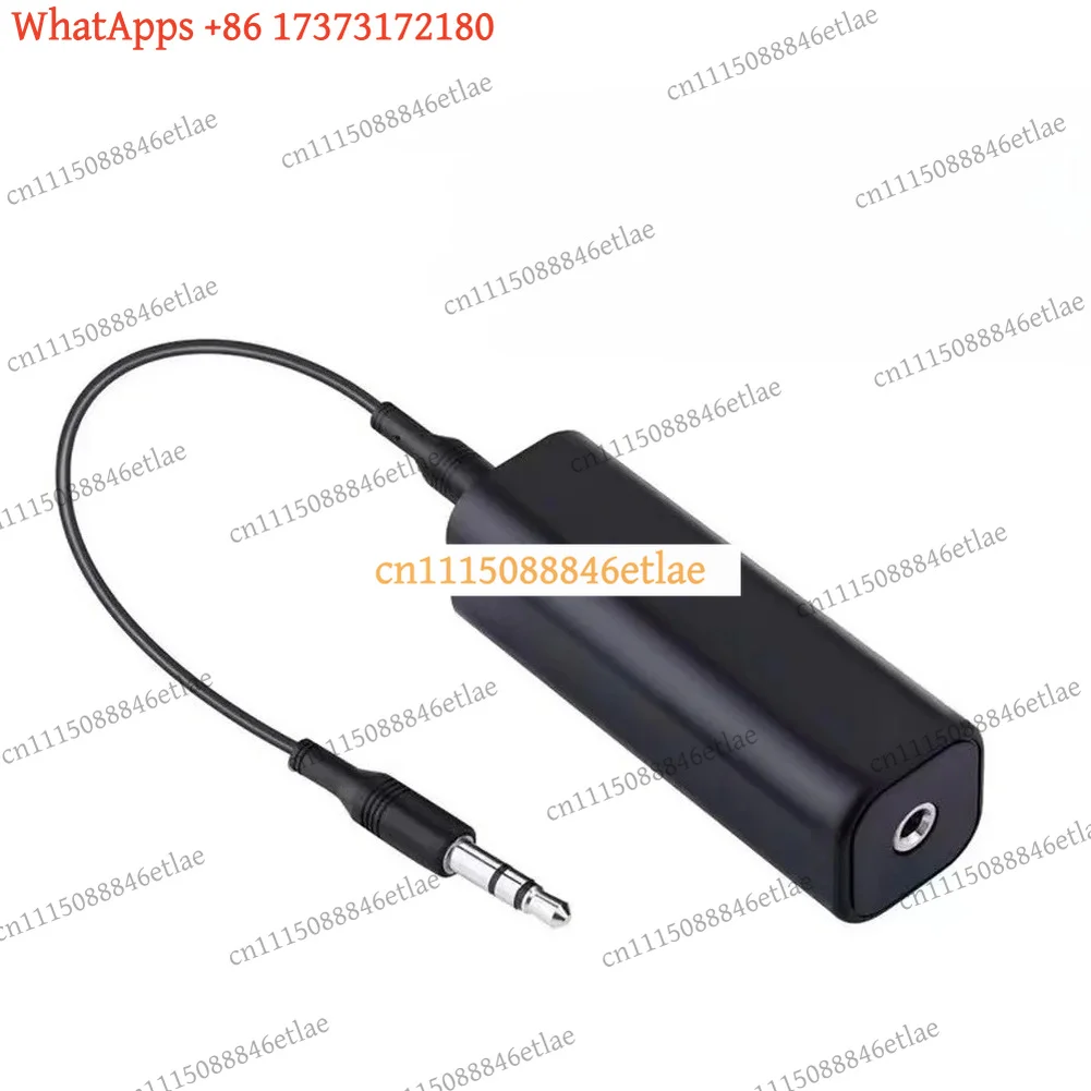 Ground Loop Isolator 3.5mm Aux for Mobile Stationary Audio Signal Integrity, Replacement Parts