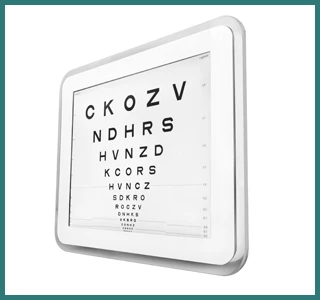 

2021 Best Quality LCD Eye Chart Dongle projector without monitor suit any size screen for optometry eye test