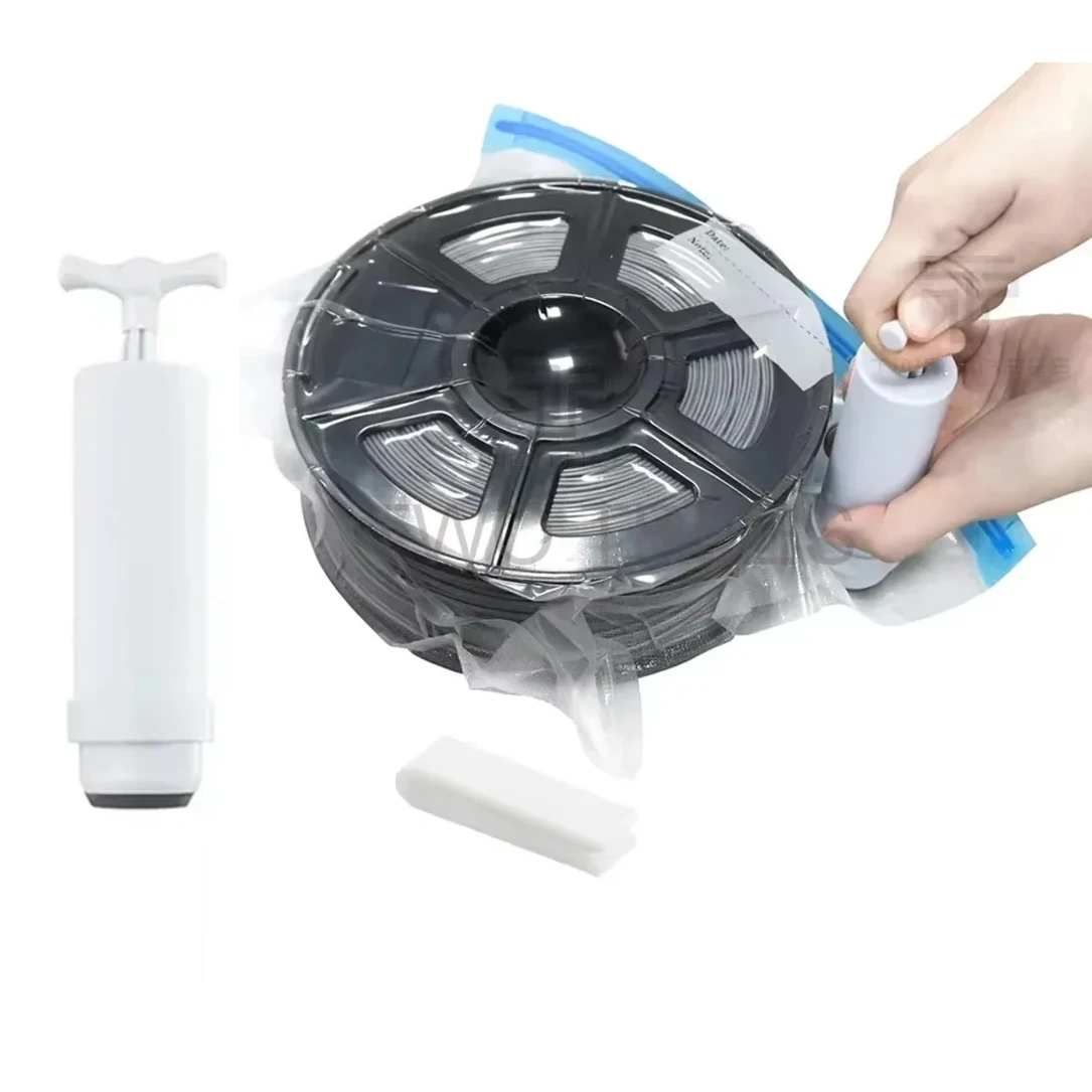 3D Printer Filament Storage Bag PLA ABS PETG Vacuum Bag Dryer Safekeep Humidity Resistant Sealing Bags Keep Filament Dry Sealed