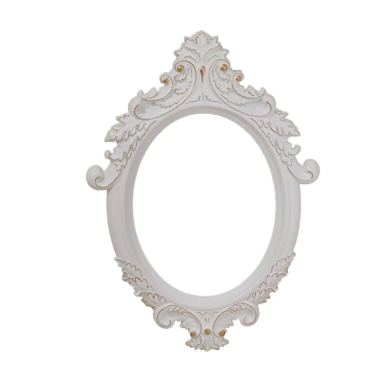 Large Decorative Mirror Living Room Hanging Nordic Vintage Mirror Make Up Accessories Luxury  Home Decor 1218