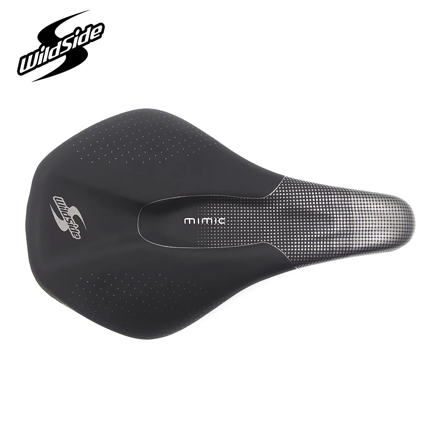 WILDSIDE Lightweight Road Bike Saddle 155mm for Men Women Bicycle Saddle Comfort Mtb Mountain Bike Saddle Seat Wide Racing Seat