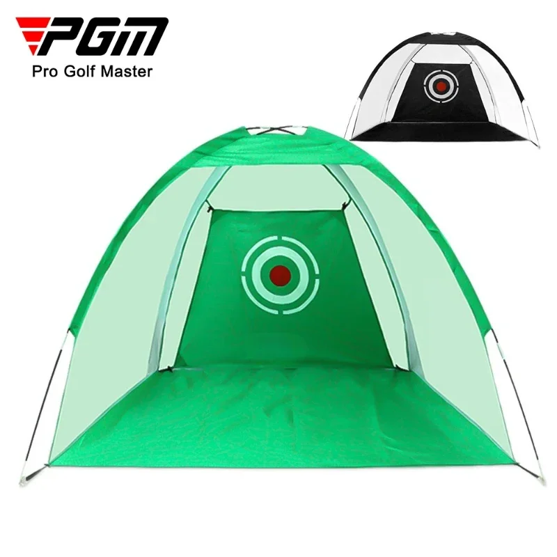 PGM Golf Hitting Cage Indoor 2M 3M Golf Practice Net Tent Garden Grassland Golf Training Equipment Mesh Mat Outdoor Swing LXW002