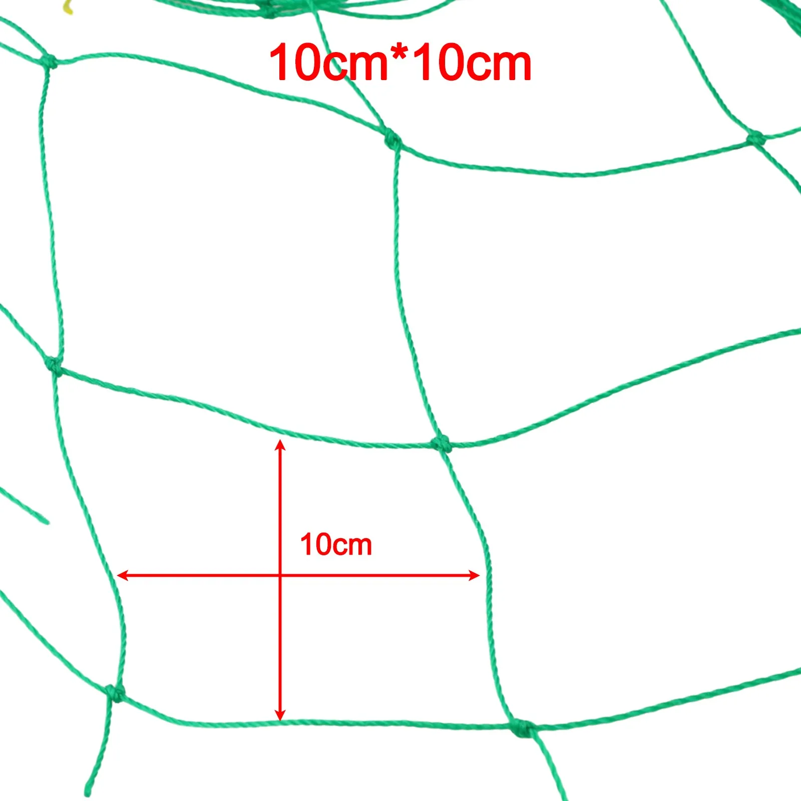 تعريشة شبكية للتسلق مصنوعة من البلاستيك لدعم نباتات الحدائق والخضروات مع حبل للنمو الرأسي الآمن #2