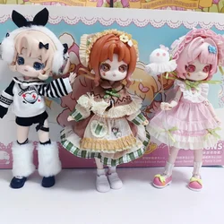 Original Come4free Minty Fantasy Forest Bjd Blind Box 12poinr 1/12 Bjd Movable Doll Animal Action Figurine Model Toys Gifts