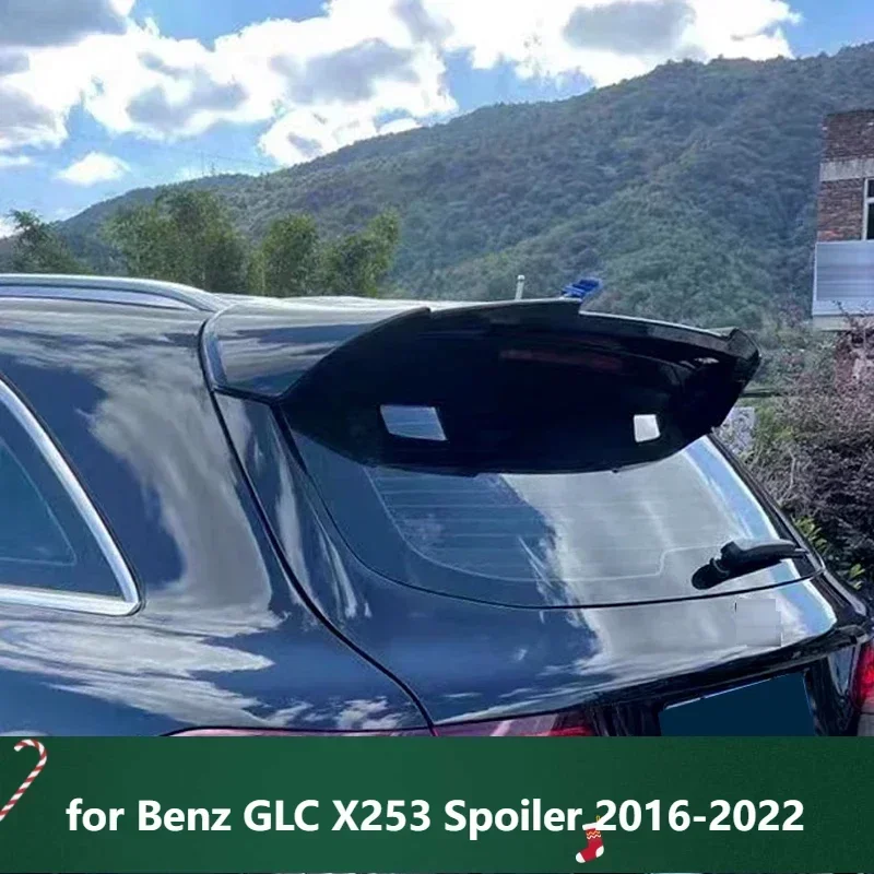 

New! Car Roof Wing for Benz GLC X253 Spoiler 2016-2022 Rear Tail Fin