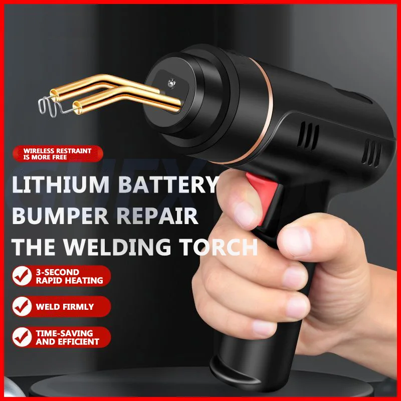 

Rechargeable Hot Stapler Plastic Welding Machine Bumper Repair Kit Soldering Iron Hot melt welder For Plastic Repair Car Bumper
