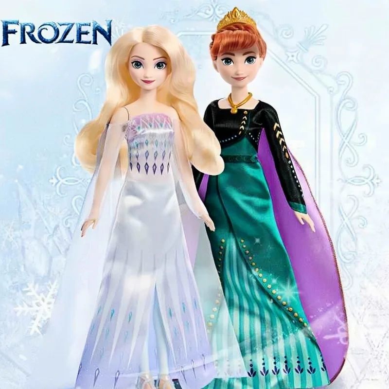 

Genuine In Stock Barbie Ice And Snow Romance Eternal Classic Luxury Sisters Set Anime Action Figure Trendy Ornaments Girl Gift