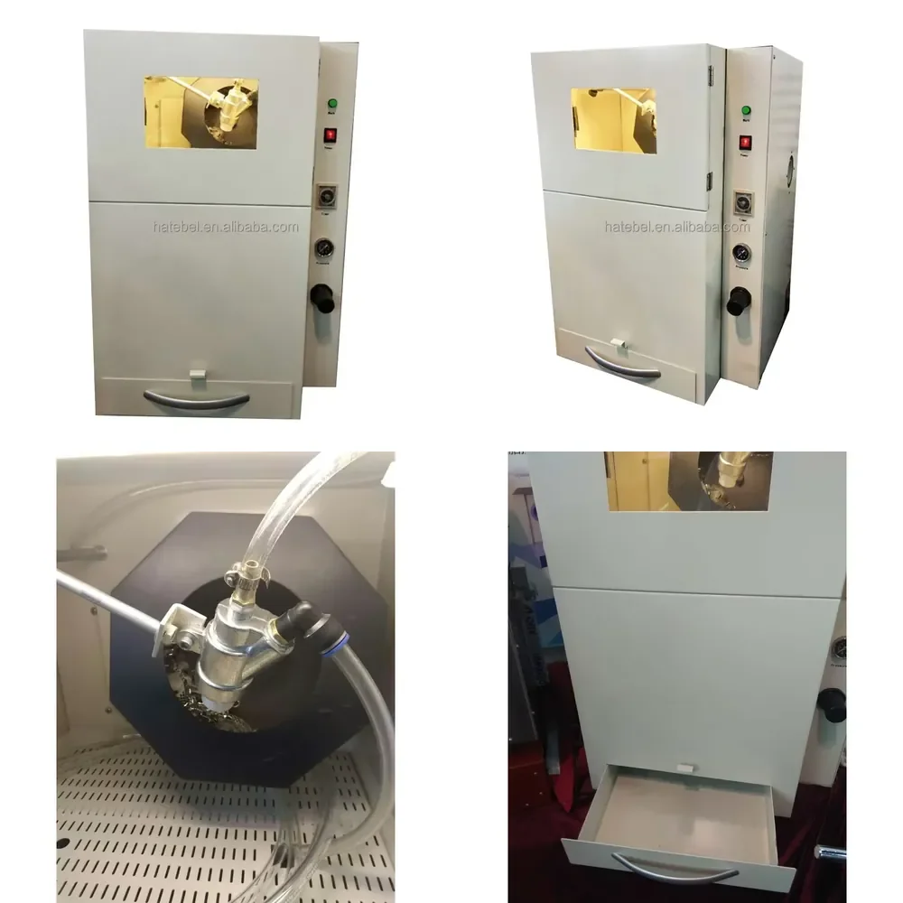 【2026】 Lab Equipment Fully Automatic Denture Sandblaster Automatic Sandblasting Machine