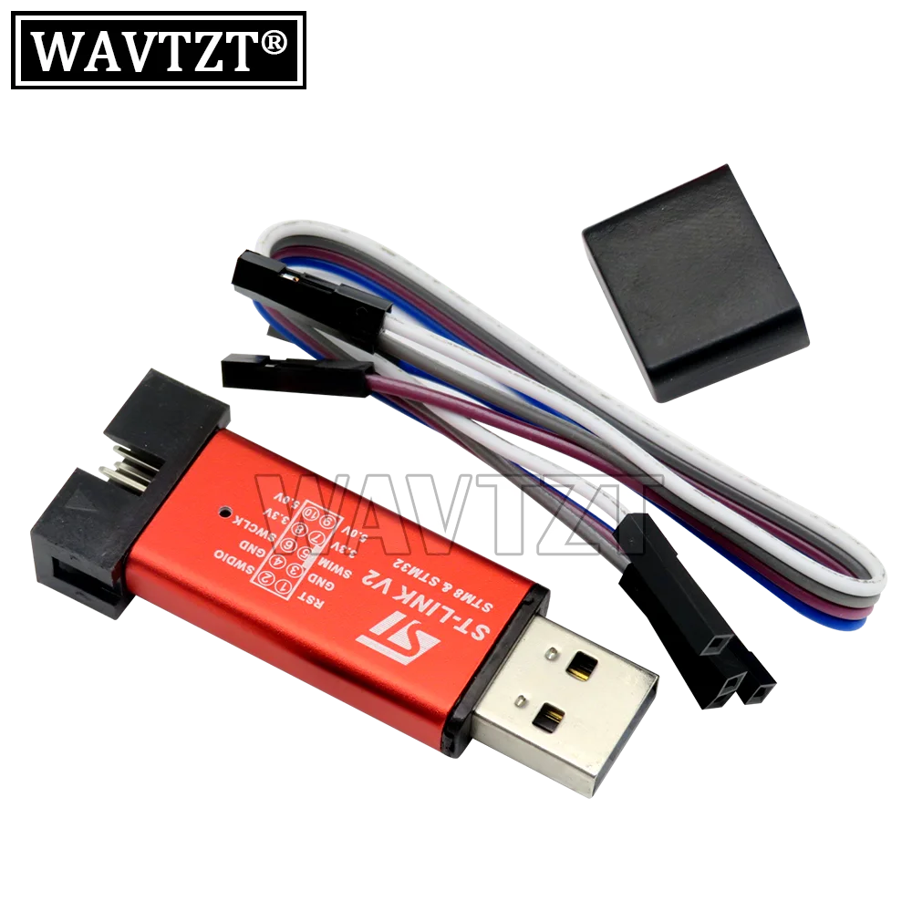WAVTZT-Carte de Développement Système Minimum, STM32F103C8T6 ARM STM32, Tech + ST-Link V2, Mini STM8, Simulateur, Programmeur de Téléchargement