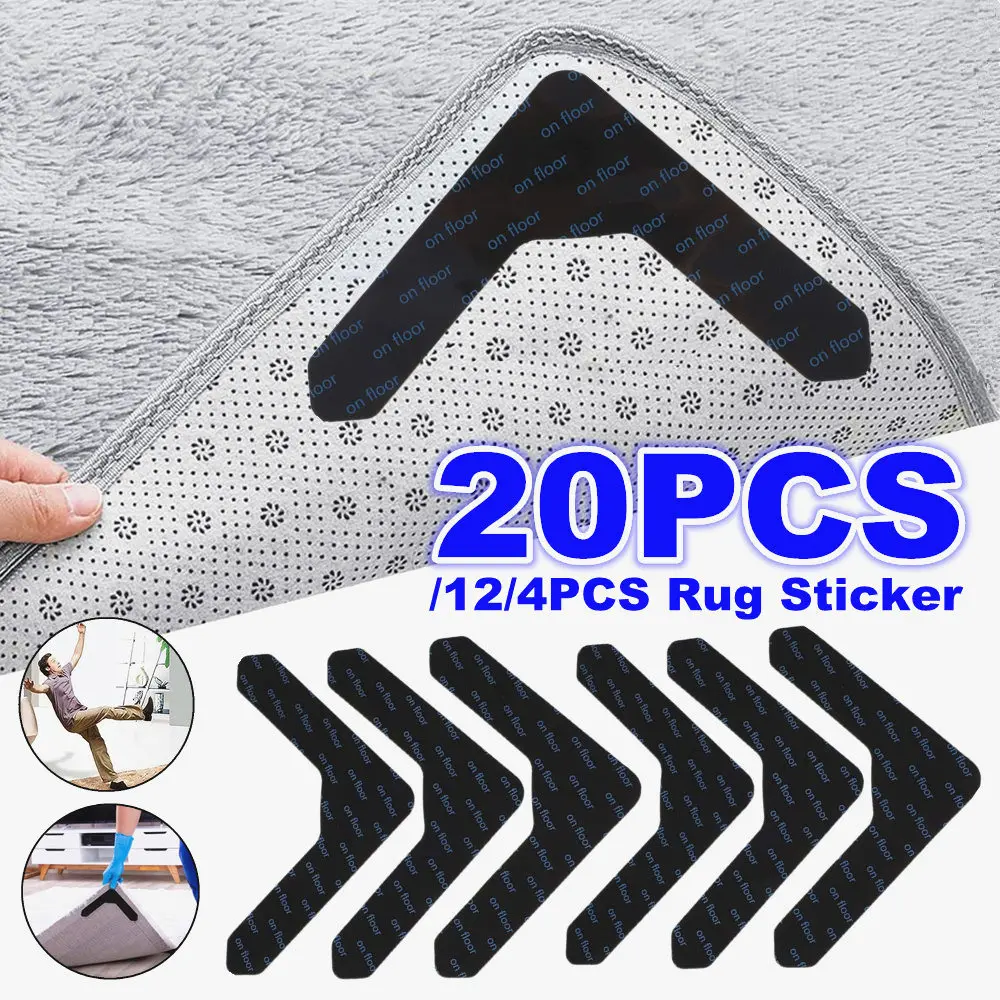 Reusable Double Sided Non Slip Rug Gripper Tape