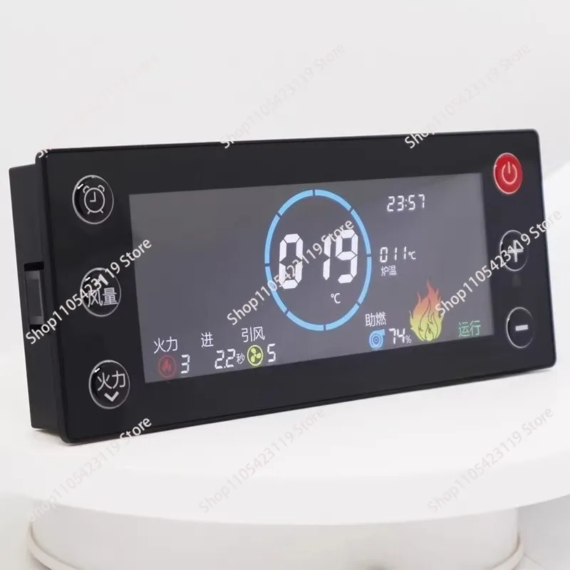 WiFi IoT Biomass Fireplace Controller Pellet Stove Thermostat Hot Air Heater for Smart Home Automation