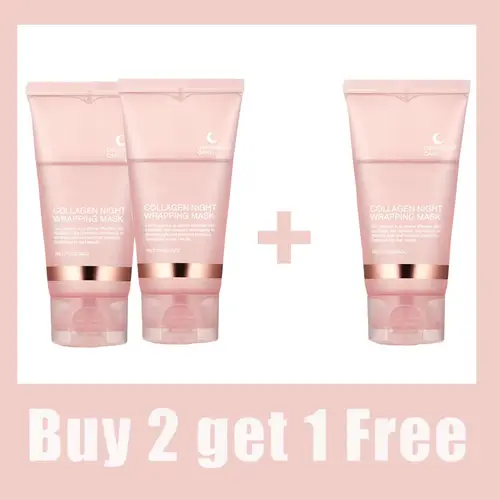 Collagen Peel-off Mask Night Wrapping Facial Mask Deeply Moisturizing Hydrating Firming Skin Facial Mask Daily Face Skin Care - Image 7