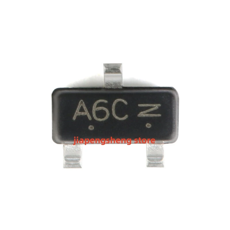 (50 buah) baru asli screen layar sutra A6C SOT-23-50V /-100mA patch triode