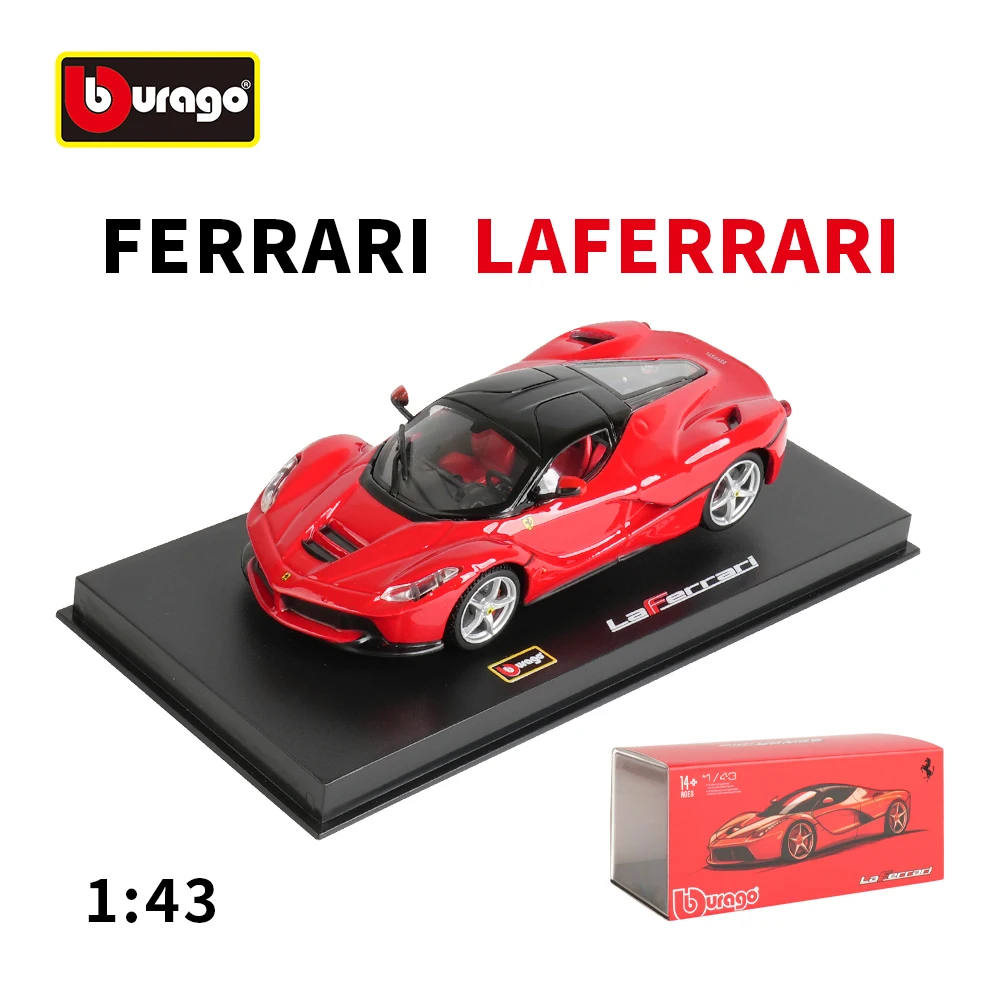 Bburago 1:43 Ferrari Laferrari Static Die Cast Vehicles Collectible Model Car Toys