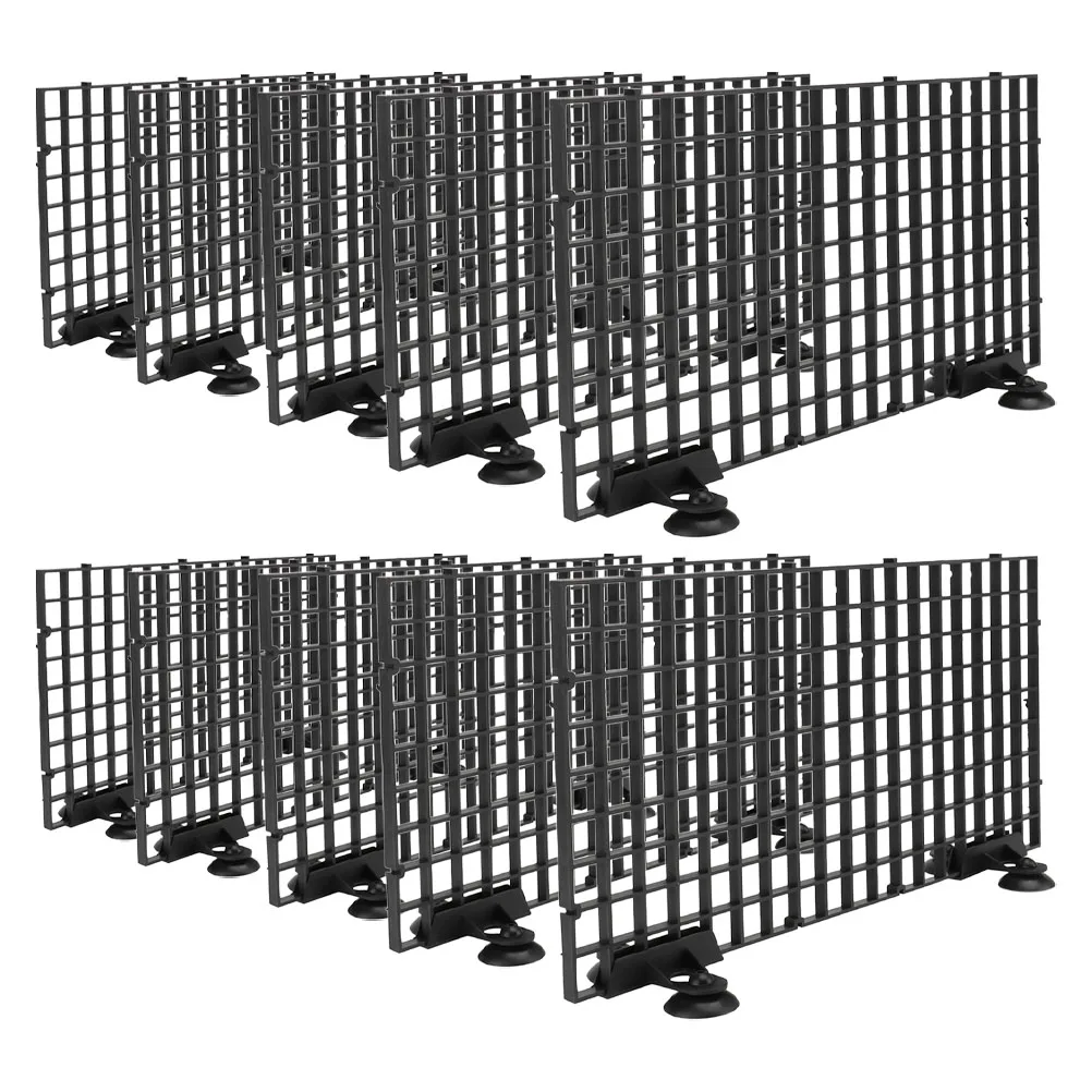 

1Set Fish Tank Divider Plastic Grid Aquarium Separator Durable ABS Isolation Plate for Aquarium Partition Fish Tank Isolation