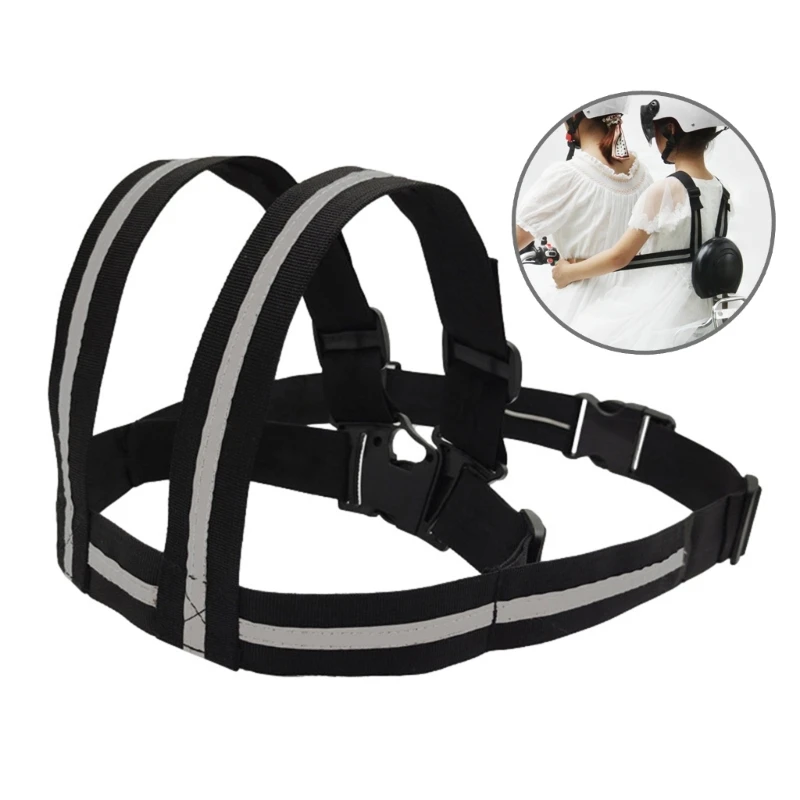 Child Motorcycle Safety Harness Adjustable Seats Belt Adjustable Harness Safe Riding Harness for Enhances Protections