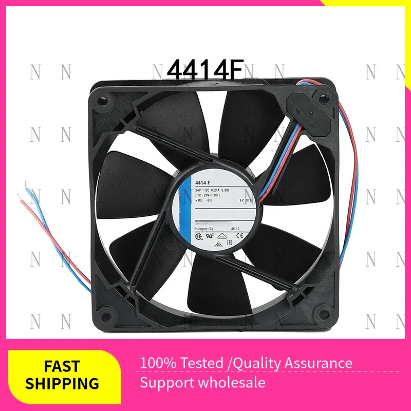 

YJJ for Ebmpaps Low-Energy Axial flow fan 4414F 24VDC 5.0W 120*120*25MM Fast Shipping