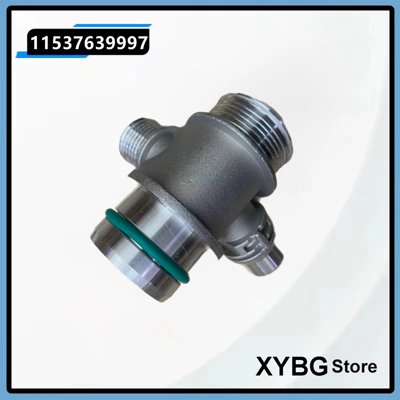 

Four-Way Aluminum Oil Inlet Coolant Hose Connector for BMW N20 F30 X1 E84 F33 F10 11537639997