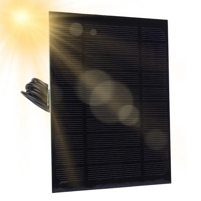 Camera Solar Panel USB Solar Charger Multipurpose Solar Charging Panel 6w Solar Panel Versatile Type C Solar Panel Charger