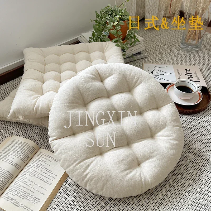 mahogany chair cushion, thickened circular buttocks cushion, long sitting bench cushion, floating window futon cushion