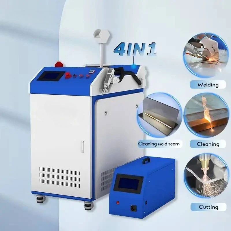 Razortek 4-In-1 Handheld 2000W/3000W Fiber Laser Welder 1200W Cleaning Hine Industrial Strength Rust Removal New Raycus