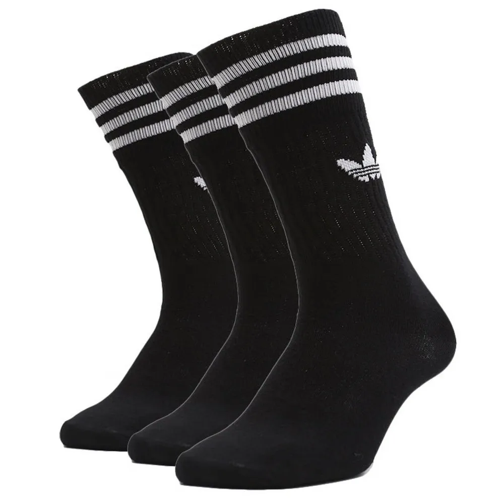 

Adidas Trefoil Men's and Women's Socks, 3-Pack, Knee-High, Moisture-Wicking, Running, Fashion Socks S21490