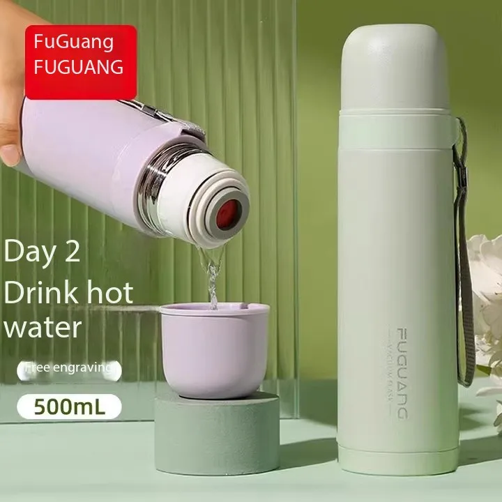 

Home & Garden Fuguang thermos cup for men and women large capacity students water cup 304 stainless steel portable kettle cup