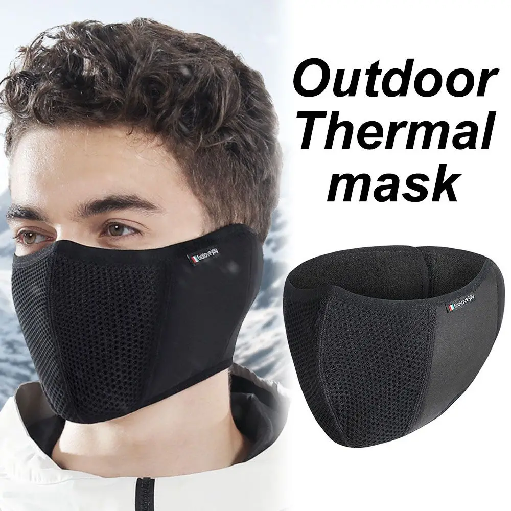 Men Women Cycling Windproof Ear Protection Ski Warm Balaclava Scarf Motorcycle Face Mask Neck Brace