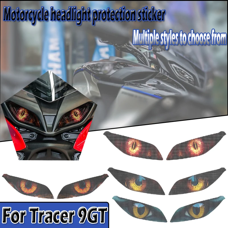 

For Yamaha Tracer 9 GT 2023 2022 2021 Accessories Tracer 9GT Motorbike Stickers Headlight Sticker Waterproof Motorcycle Decals