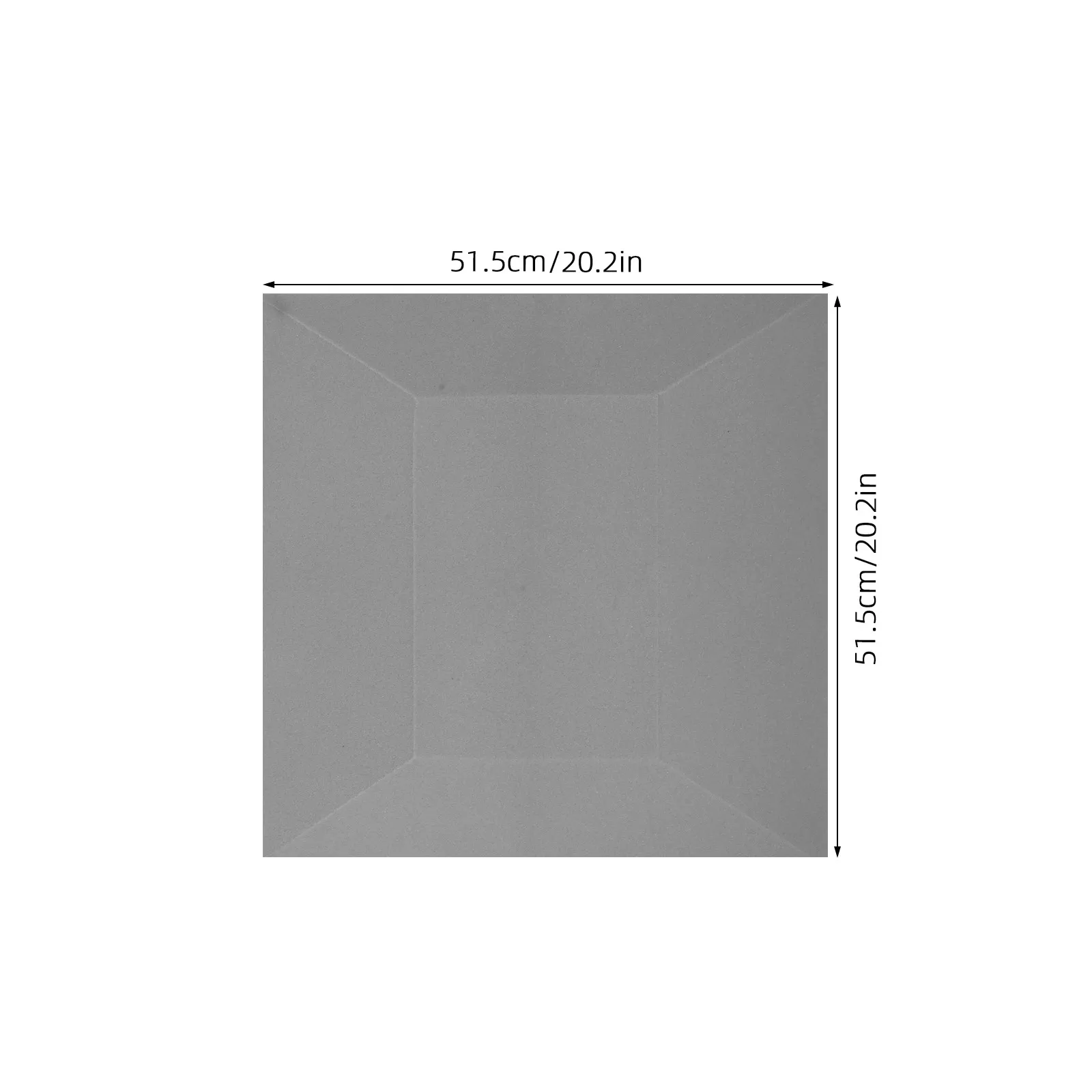 Couch Cushion Support Trapezoid Sponge Sofa Support for Sagging Couch Seats 20.3 X 20.3 Furniture Seat Sagging Repair High