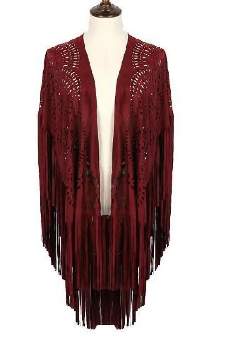 Shawl Summer New Women\'s Top Tassel Shawl Cape Ponchos