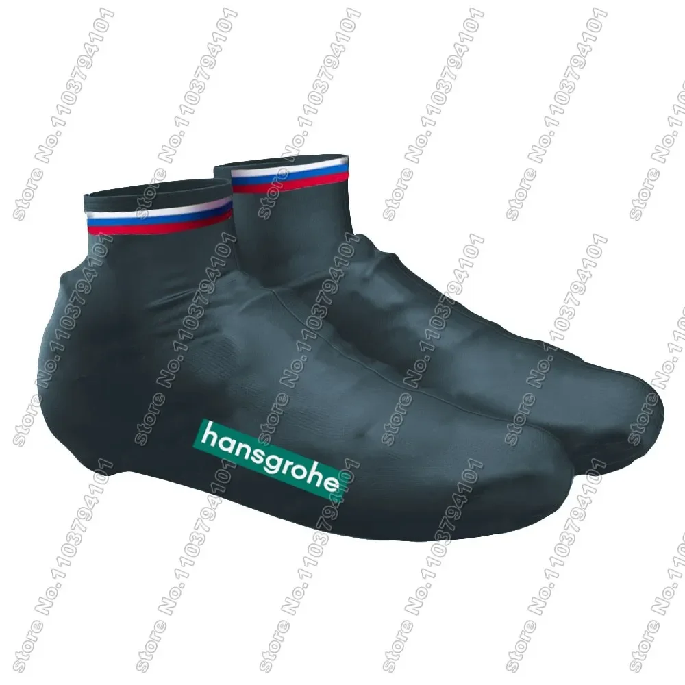 Hansgrohe Team 2024 Cycling Shoe Covers Winter Slovenia Bike Shoes Cover MTB Jerseys Dust-proof Non-slipOutdoor Overshoes