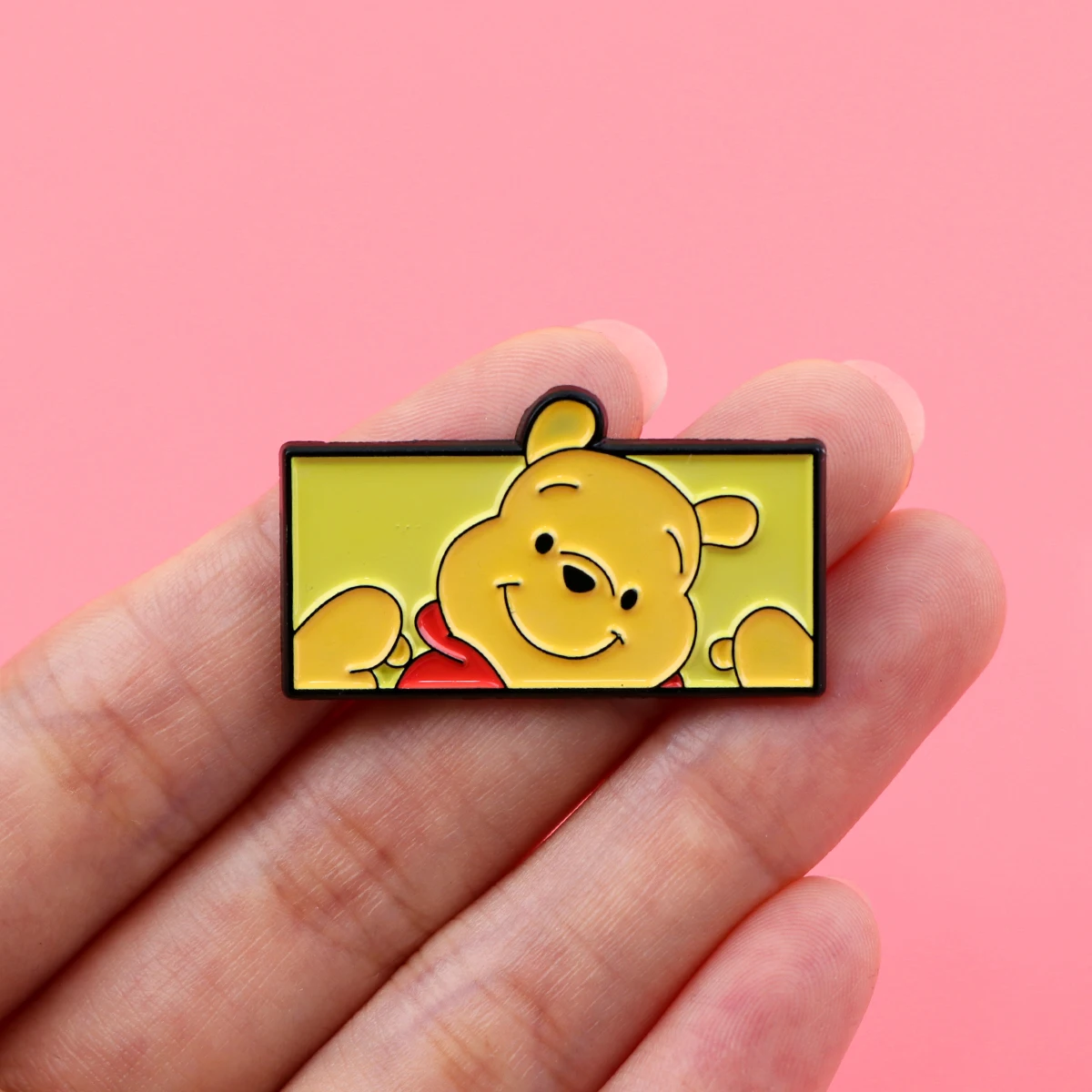 Winnie Enamel Pins Custom Brooches Lapel Badges Briefcase Backpacks Accessories Decoration Jewelry