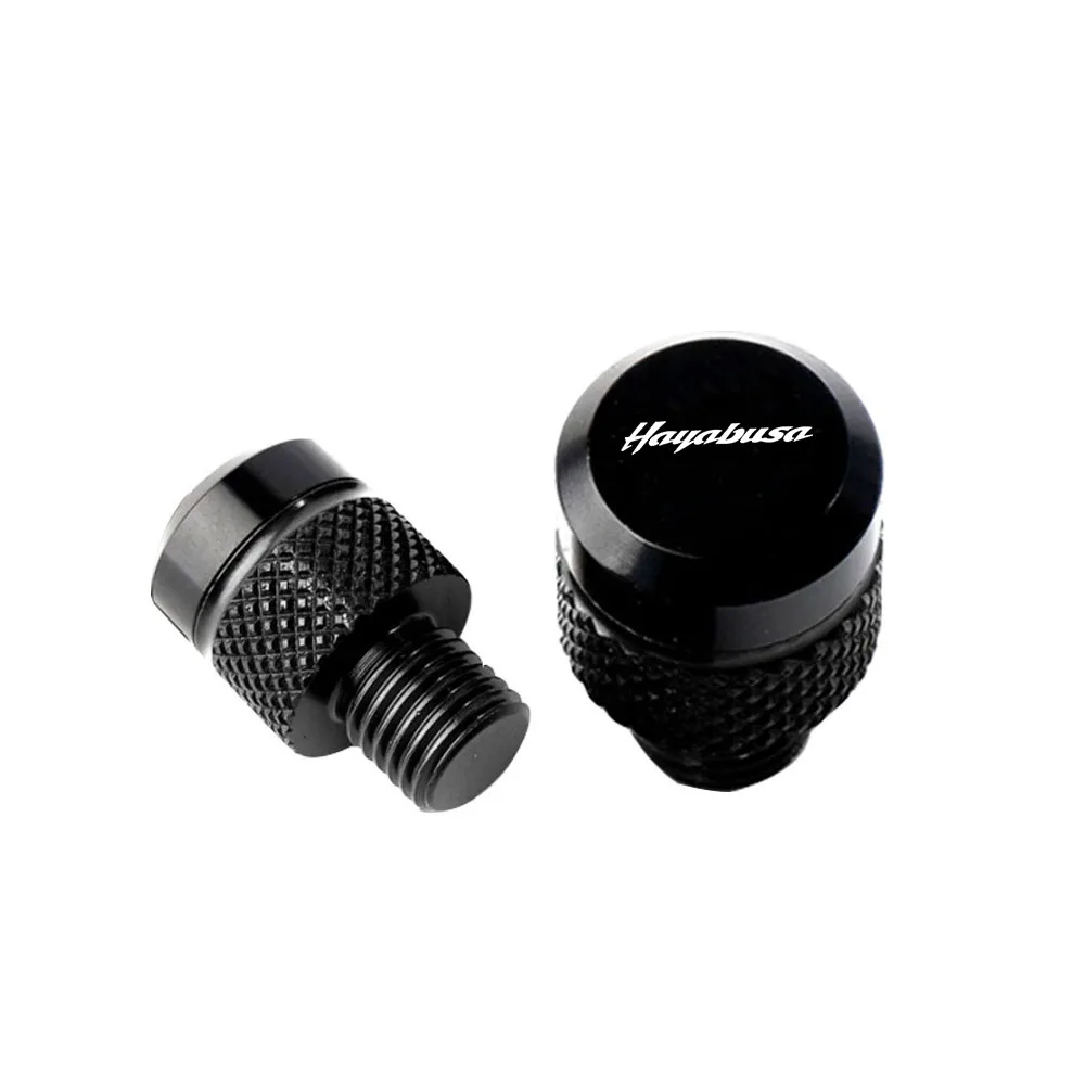 FOR SUZUKI HAYABUSA GSXR1300 GSX1300R  Motorcycle M10*1.25 Aluminum Screws Bolts Mirror Hole Plugs Cap