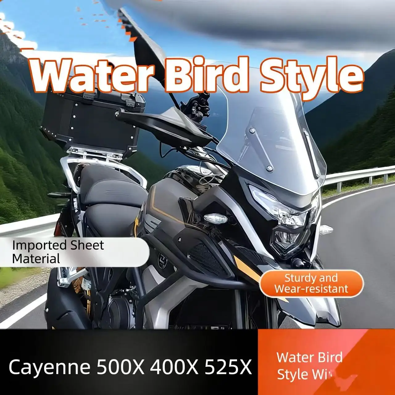 

Suitable for Montana XR5 front windshield Everest Kaiyue 400X 500X 525X windshield