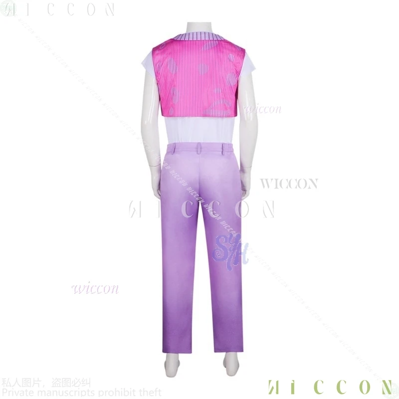 Halloween-Kostüme Saja Boys Mystery Cosplay Kpop Demon Idol Kostüm Kurzarm-Top mit rosa Erwachsenen-Frauen disfraz 2138