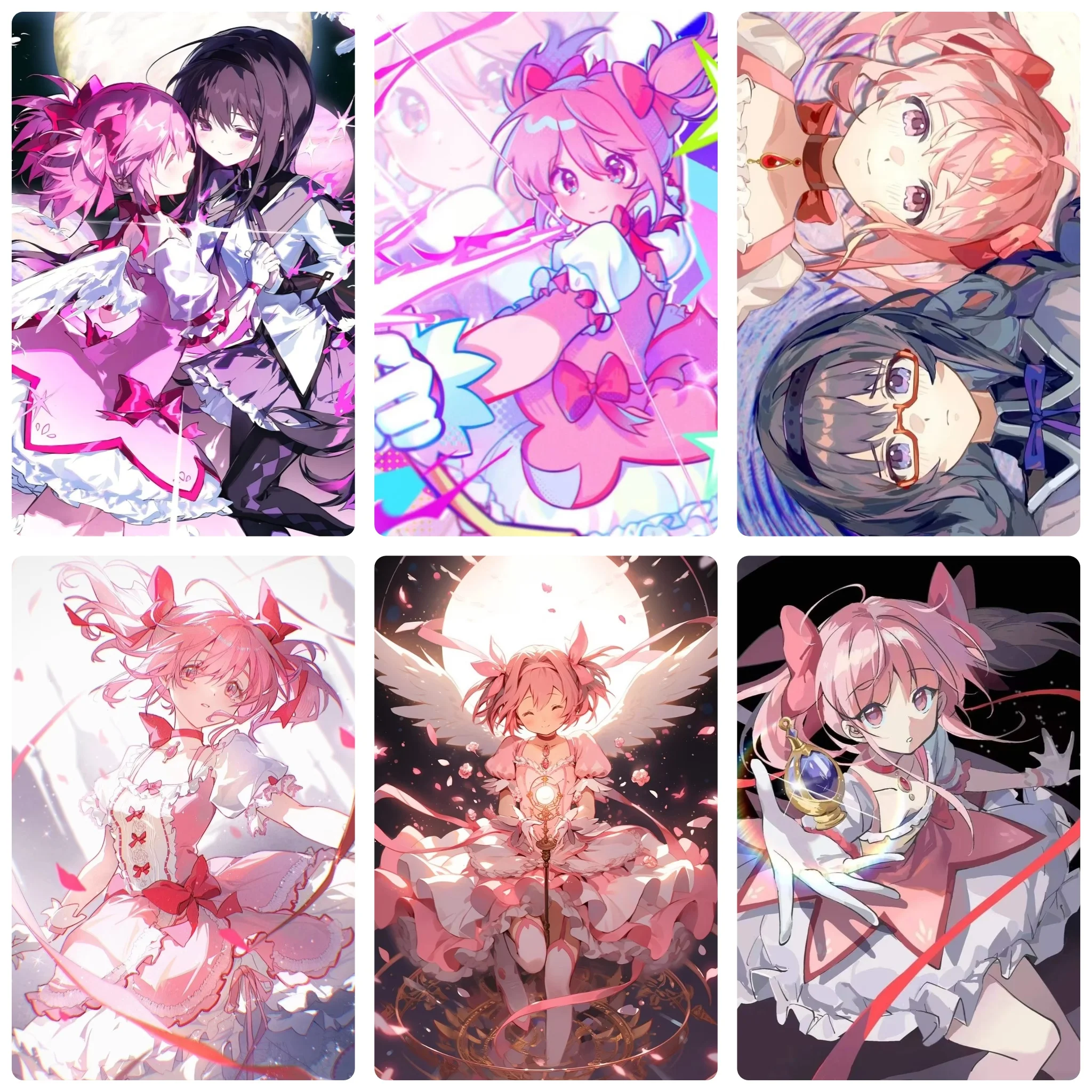 500/1000/1200/2000PCS Puzzle Puella Magi Madoka Magica Anime Jigsaw Modern Home Decor Family Interactive Gift Holiday Gifts
