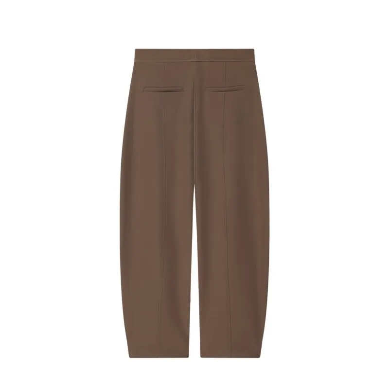 春の女性用ハイウエストパンツセット、ツーピース、長袖クロスオーバーボンバージャケット（ジッパー付き）、キャロットパンツ、女性用アウトフィット