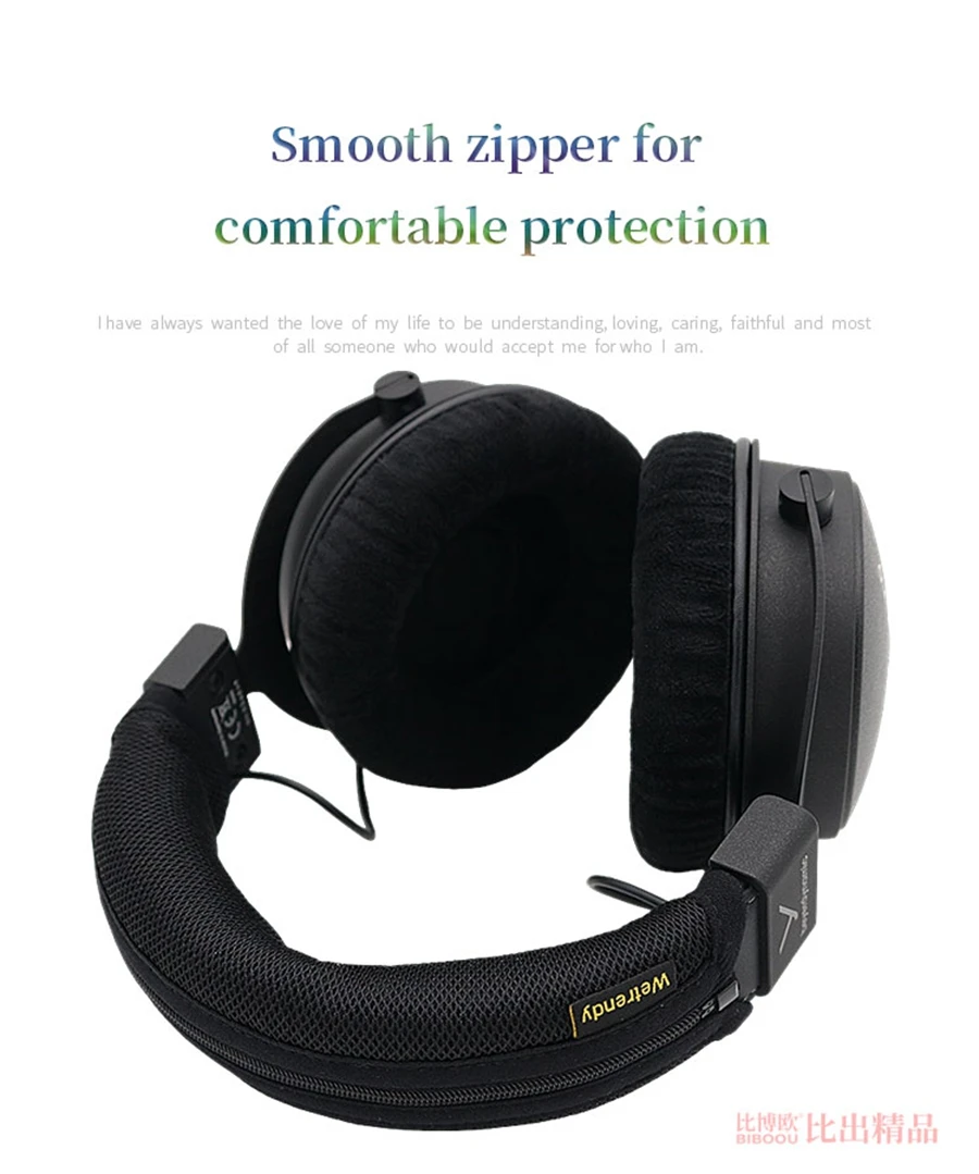 Headphone Head Beam Cover for Beyerdynamic DT 1770 PRO 1/2 Gen Earphone Protective Case DT1770 Pro I II Headset Headbeam Sleeve