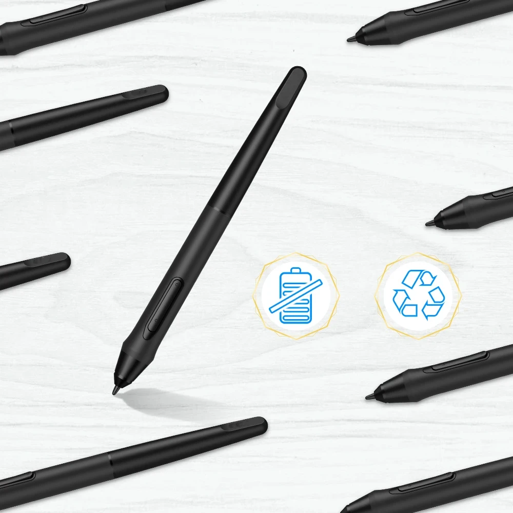P05/P05S Battery-Free Passive Stylus for Ugee / XP-Pen Deco 01V2/Deco 03/Star G640S Graphics Drawing tablet