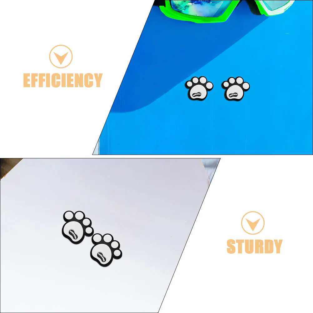 8 قطع من ملصقات المقبض للتزلج على الجليد وسادات جر غير قابلة للانزلاق مع تصميم ديكور مقاوم للصدمات والرياضة الخارجية #3