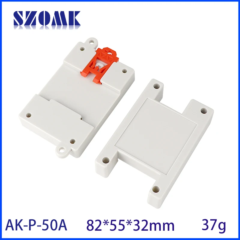 Din السكك الحديدية الضميمة مشروع إلكتروني ، Plc كابل تقاطع مربع ، الفاصل جبل موصل القضية ، في الهواء الطلق أسود مربع ثنائي بي سي