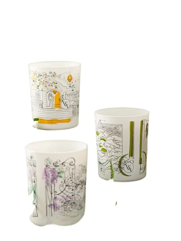 Fragrant candles, French garden fragrances, niche birthdays, wedding gifts, girls' gift boxes