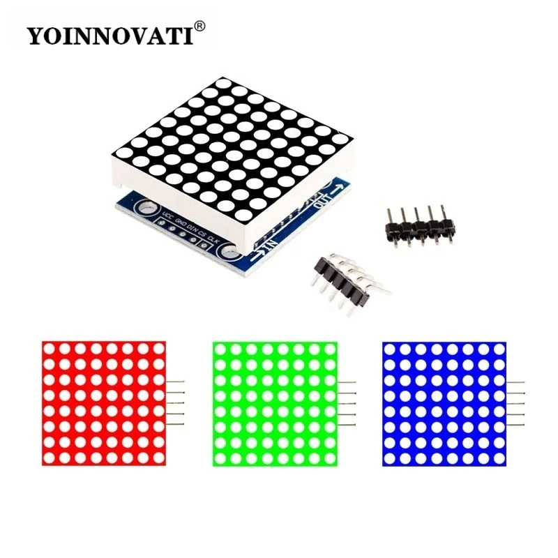 MAX7219 dot matrix module microcontroller module DIY KIT MCU LED Display Control Module Kit