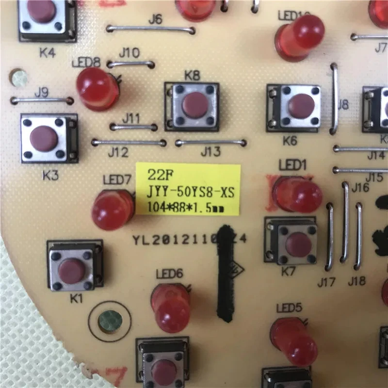 For Joyoung electric pressure cooker accessory JYY-50YS8 key plate