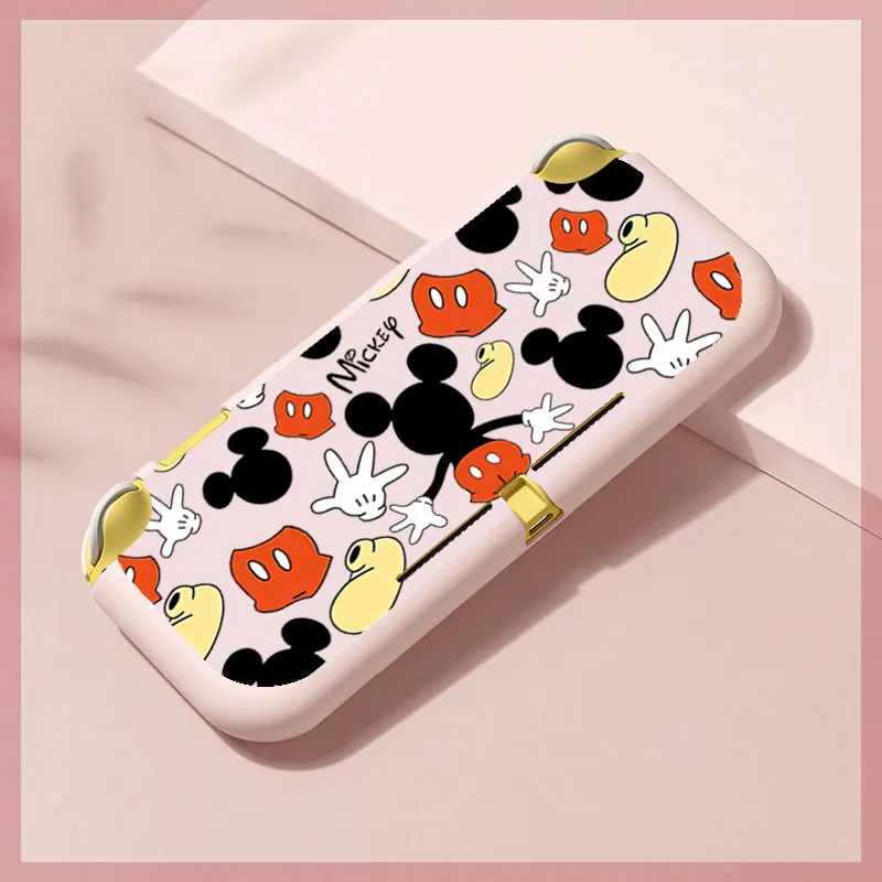 Soft TPU Silicone Case For Nintendo Switch Lite Game Console Skin Shell Cute Cartoon NS Lite Protective Cover Accessories