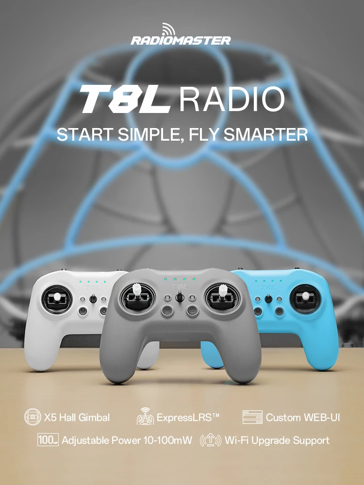 

Радиоуправляемый передатчик T8L ELRS с открытым исходным кодом, подвески с датчиком Холла X5, портативный портативный пульт дистанционного управления