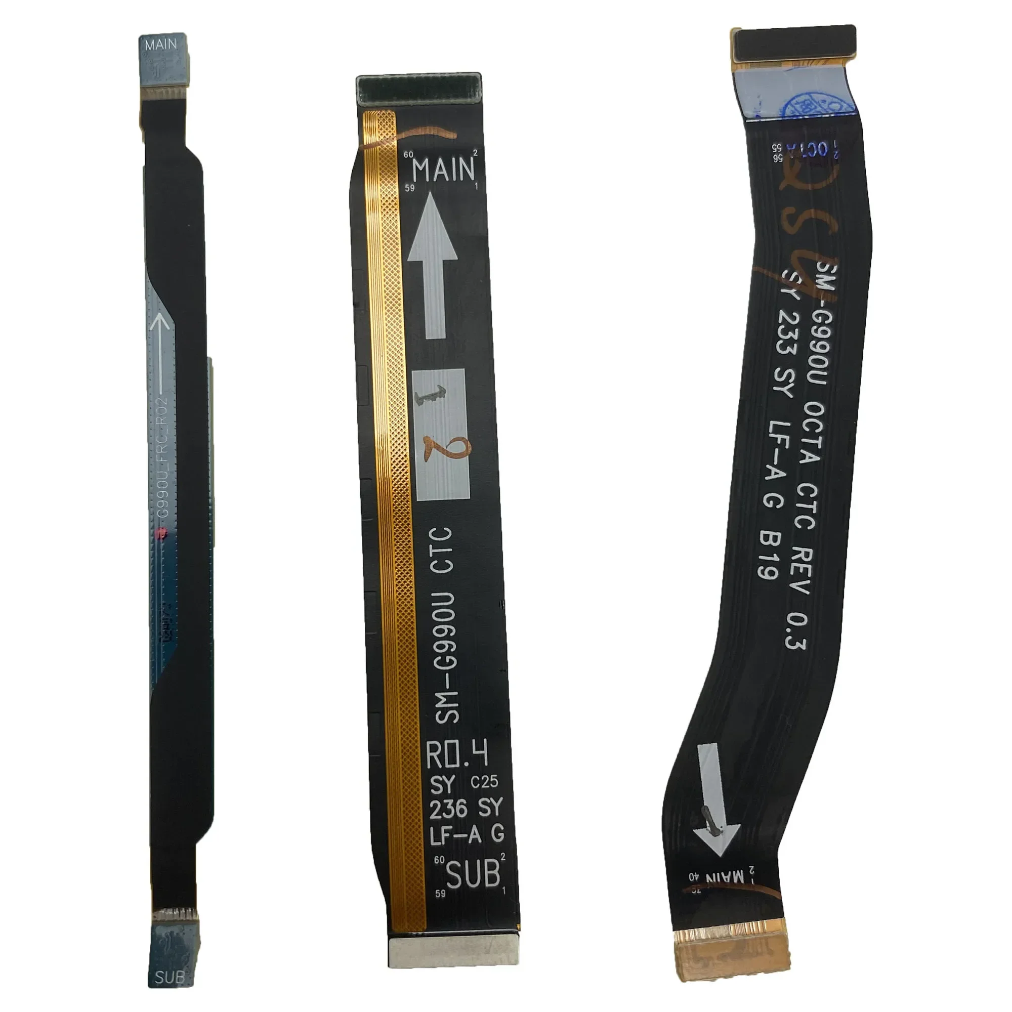 For Samsung Galaxy S21 FE 5G G9900 G990E G990B G990N Mian LCD Signal Antenna Flex Microphone Board Dock Charging Flex Cable