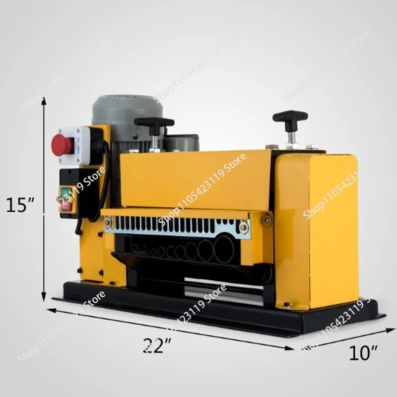 

1-38mm Wire Stripping Machine Copper Cable Stripper Scrap Recycle Tool Automatic Electric Wire Stripper WIth 10 Blades